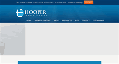 Desktop Screenshot of hooperfamilylawyers.com.au